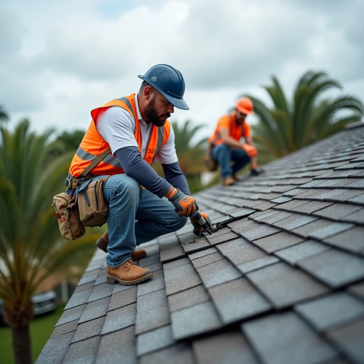 Forensic inspection of wind-lifted shingle sealant strips following Brevard storm