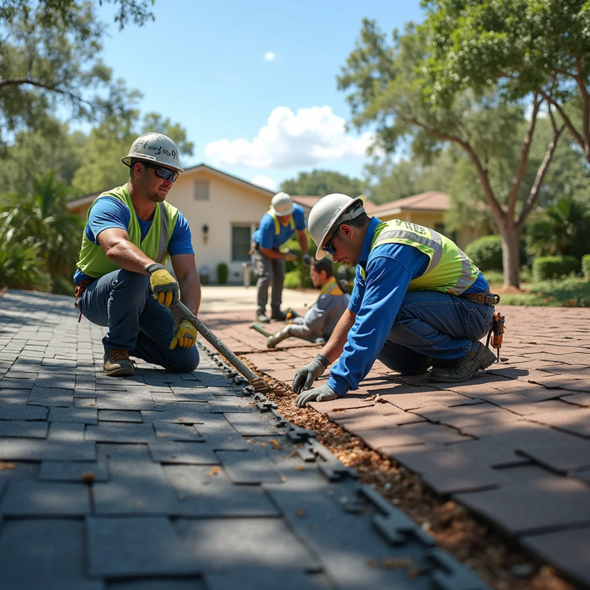 Historic and residential roof restoration in Eau Gallie Arts District Melbourne FL