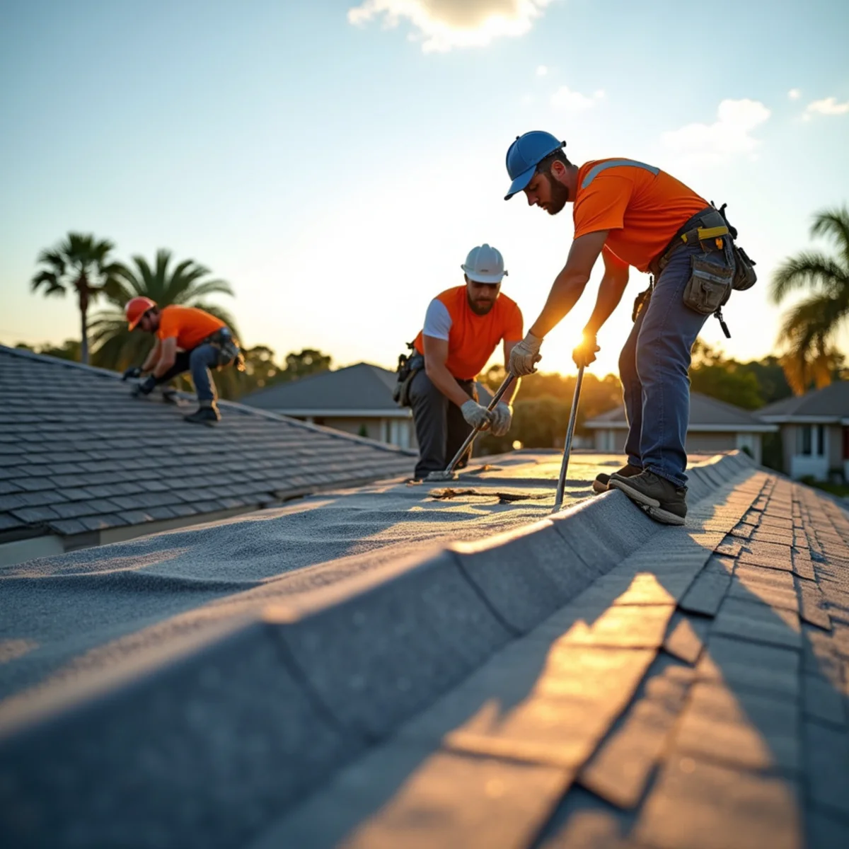 Roof replacement and repair services in Palm Bay Florida